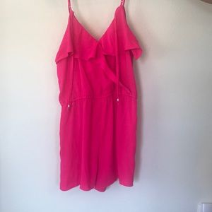 Pink American Eagle Romper